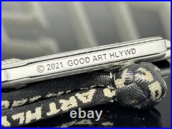 Ship John X Good Art Hlywd Little Cutter Knife Bull Solid 925 Silver Very Rare