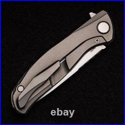 Shirogorov F95 Zero M390 Blade Titanium Handle Mrbs