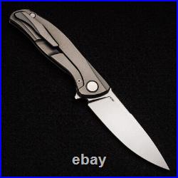 Shirogorov F95 Zero M390 Blade Titanium Handle Mrbs