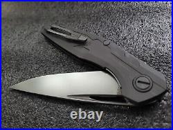 Shirogorov Knives Custom Division CD 111 Ti, Roller Bearings, S90V, 4.37 Blade