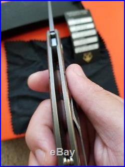 Shirogorov Knives F95 Camo MRBS M390 Blade Steel good condition