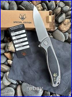 Shirogorov Knives F95NL USN GX 2018 GITD Special Edition #13/35 MRBS M390