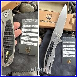 Shirogorov Knives F95NL USN GX 2018 GITD Special Edition #13/35 MRBS M390