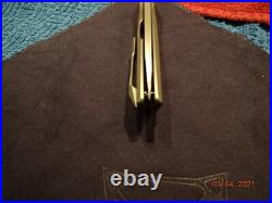 Shirogorov NeOn Ultra Lite Titanium Elmax MRBS Pocketknife Used