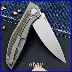 Shirogorov Neon Nl Elmax Blade Micarta Green Edc Knife Video