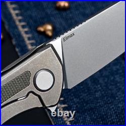 Shirogorov Neon Nl Elmax Blade Micarta Green Edc Knife Video