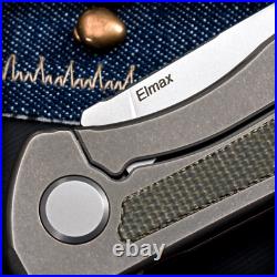 Shirogorov Neon Nl Elmax Blade Micarta Green Edc Knife Video