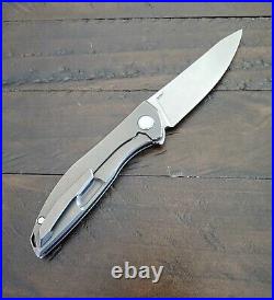 Shirogorov Neon Zero 3.375 Flipper Knife / M390 / MRBS