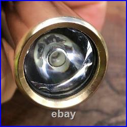 Sigma Customs Regulus Torch Flashlight Bronze Single LED 18350 rechargeable batt