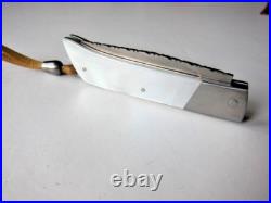 Small Pre Owned Lockback Gent's folder by Wayne Valachovic in Mint Cond