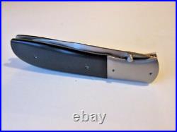 Smith, Michael J. Very Large Mint Liner Lock Tactical Folder Knife
