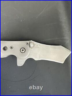 Southpawknives Pug Proto 2 Custom Handmade Lefty Flipper Knife One Of A Kind