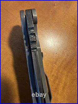 Southpawknives Warbird XL Custom Handmade Lefty Flipper Knife Proto Z-grav