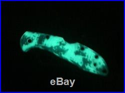 Spyderco Delica 4 ZOME Glow in the Dark FRN Pocket Knife Limited VG-10 Blade