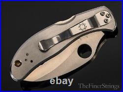 Spyderco Harpy MOP Inlay Santa Fe Stoneworks Knife