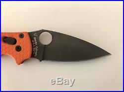 Spyderco Manix 2 with Custom Scales and Sheath