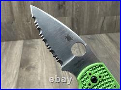Spyderco Native 5 Lightweight Salt LC200N New Rare EDC Knife