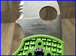 Spyderco Native 5 Lightweight Salt LC200N New Rare EDC Knife