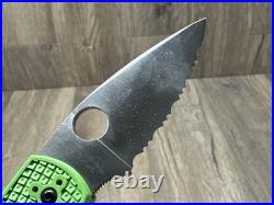 Spyderco Native 5 Lightweight Salt LC200N New Rare EDC Knife