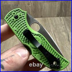 Spyderco Native 5 Lightweight Salt LC200N New Rare EDC Knife