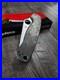 Spyderco PM2 Titanium scales with Great Waves Engraving V3 Modular Clip WithDragon