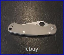 Spyderco ParaMilitary 2 Spyderco TC4 handle