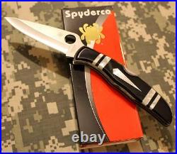 Spyderco Santa Fe Stoneworks C10P C10PSF MOP Black Onyx Endura 4 One of 25 Made