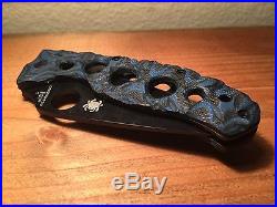 Spyderco Tenacious KNIFE with CUSTOM Sculpted & Skeletonized G10 MADE TO ORDER
