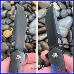 Steel Flame Hagikure Flipper Folding Pocket Knife CCKS Special Edition