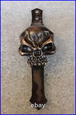 Steel Flame Hard Warrior Pen Clip in Royal Bronze (New)