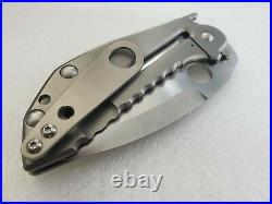 Steve Ryan Custom Little Alaska, Hydraulic Smooth Action, CPM-S35VN, Titanium