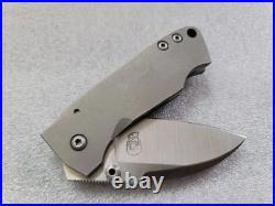 Steven Carroll Custom Knives EDMW (Every Day Modern Wharncliffe), Full Ti, S35VN