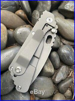 Strider Custom Knives MSC PT FrameLock Mini Pocket Knife -Black G10 LEGO Handle
