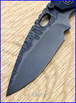 Strider Custom SMF CC Hand Ground Titanium Blade. Excellent Condition