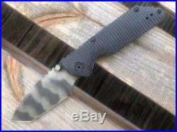 Strider GB Tanto Strider Knives USA S30V Titanium & Black G10