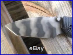 Strider GB Tanto Strider Knives USA S30V Titanium & Black G10