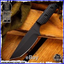 Strider Knives DUB-L Black Monkey Edge FRAG Pattern 3V