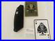 Strider Knives Folder SMF Dagger Grind Black/Flamed Monkey Edge FRAG Pattern
