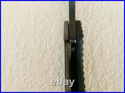 Strider Knives Folder SMF Dagger Grind Black/Flamed Monkey Edge FRAG Pattern
