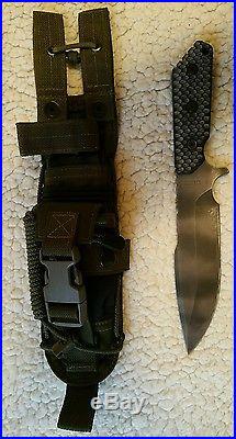Strider Knives MD Flattop GG fixed blade knife
