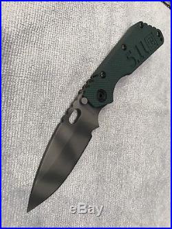 Strider Knives SMF 5.11 Edition WWII USMC Green CTS B75P Blade Steel