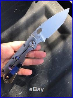 Strider Knives SMF CC Custom Anodized Folder