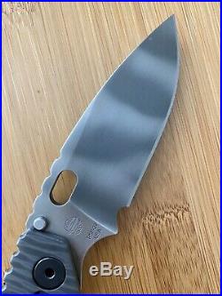 Strider Knives SMF PSF-27 Flamed Titanium