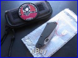Strider Knives SNG TANTO Micromelt PD1 Rarity! For SMF Tad Gear Fans