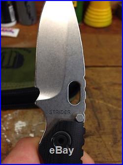 Strider Knives SnG CC 3/4 Grind. GENUINE