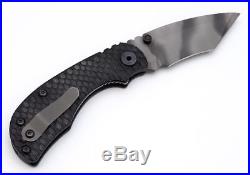 Strider RCC Tanto GG S30V tiger stripe Folding knife G10 Ginner Grip Liner-lock