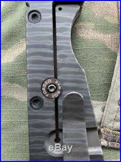 Strider SMF Coyote/ Tan G-10 Folding Knife (3.9 Tiger Stripe)