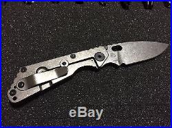 Strider SnG Frame Lock Folding Knife G10 CPM-S30V