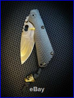 Strider Starlingear Collab SnG knife VERY RARE! Everett Leather Sheath