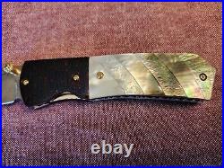 Suchat Jangtanong Handmade Exotic Thai Folding Art Knife -ABSOLUTELY BEAUTIFUL